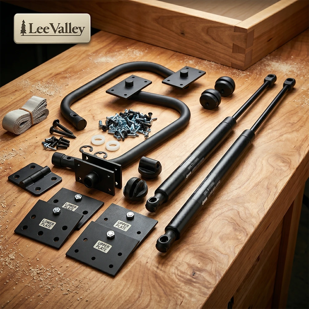 Best Montreal DIY Wall Bed Kit: Top 3 Picks Create-A-Bed DIY Murphy bed project under construction in a woodworking workshop using premium plywood and hardware.