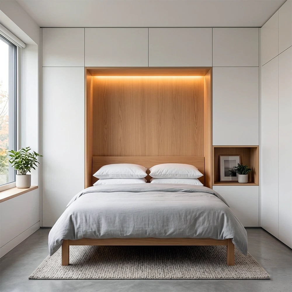 A Canadian Wall Bed with Desk Maximize Your Space Designing wall bed for Montreal Lifestyle