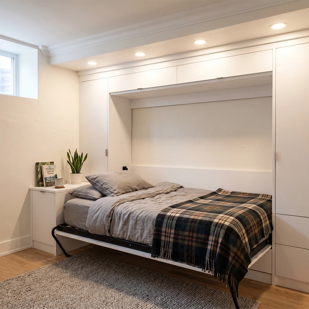 A Canadian Wall Bed with Desk Maximize Your Space Reclaiming Your Square Footage with murphy bed